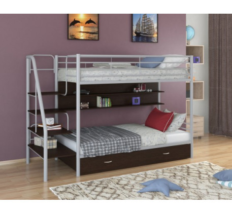 Двухъярусная кровать Толедо, спальные места 190х90 см